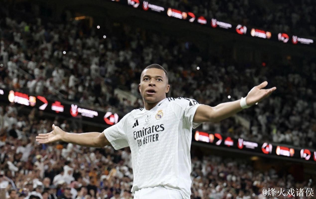 首开记录，姆巴佩当选阿拉维斯vs皇马全场最佳球员